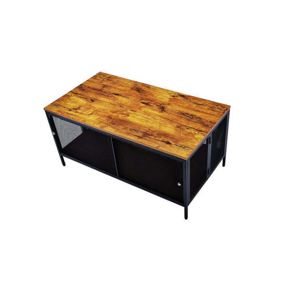 17 Stories Hackmore Coffee Table With 1 Compartment , Living Room Table